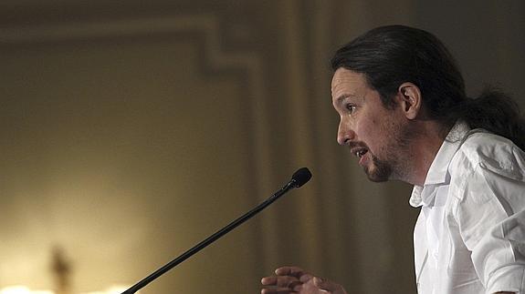 El líder de Podemos, Pablo Iglesias.