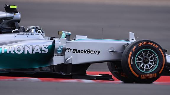 Hamilton, en Silverstone. 