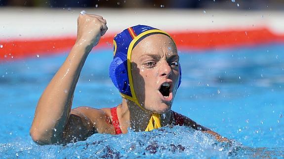 Jennifer Pareja, capitana de la selección española. 