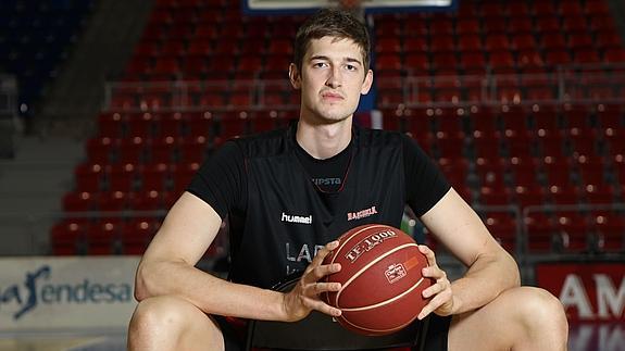 El alemán Tibor Pleiss, en una entrevista. 