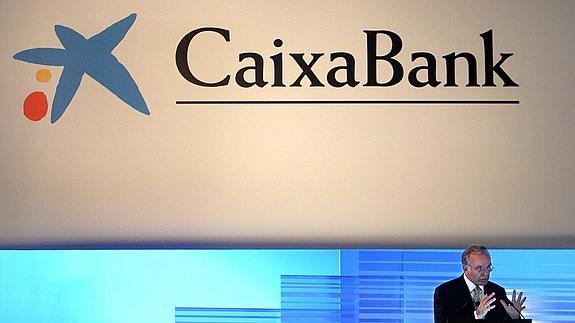 Isidre Fainé, durante un Consejo de Administración de Caixa Bank 