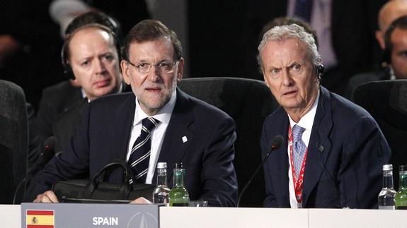 Rajoy y Morenés. 