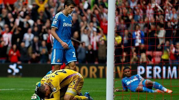 Manone, tras uno de los 8 goles