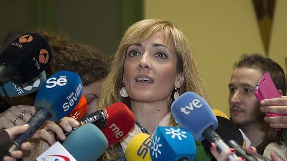 La secretaria general de UGT Andalucía, Carmen Castilla.