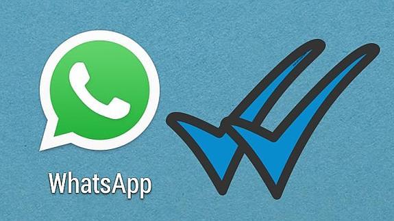 ¿Por qué aparecen los 'doble check' en azul en Whatsapp?