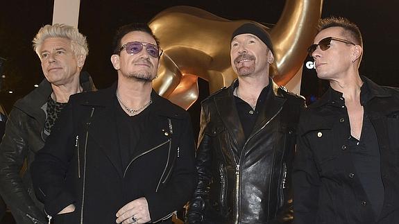 Los componentes de U2. 