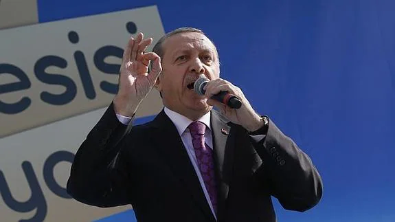 El presidente de Turquía, Recep Tayyip Erdogan 