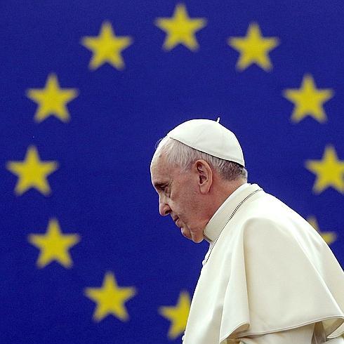 El Papa, en el Parlamento europeo.