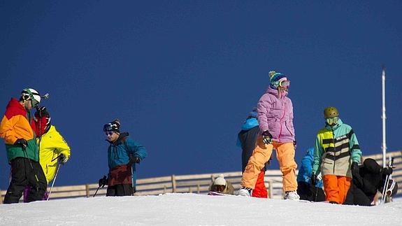 El buen tiempo reinó en Sierra Nevada. 