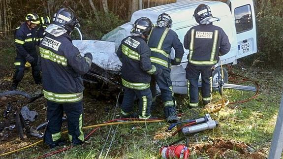 Accidente de tráfico.