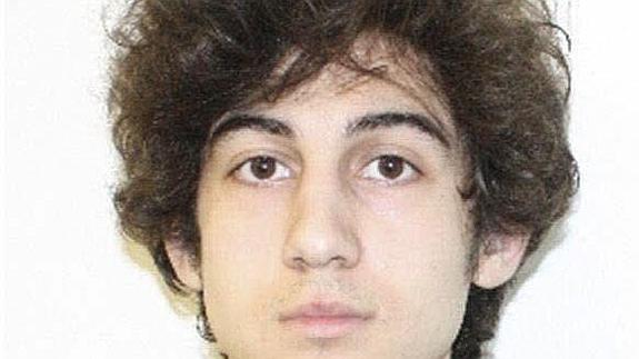 Dzhokhar Tsarnaev, principal acusado por el atentado con bomba de la maratón de Boston de 2013. 