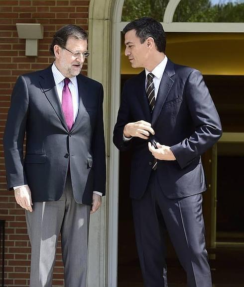 Mariano Rajoy y Pedro Sánchez 