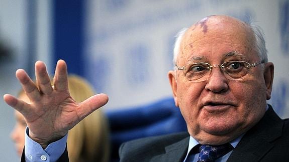 El expresidente soviético Mijaíl Gorbachov. 