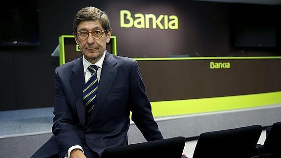 El presidente de Bankia, José Ignacio Goirigolzarri. 