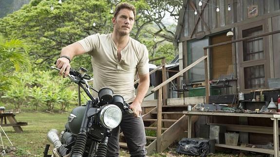 Chris Pratt en 'Jurassic World'. 