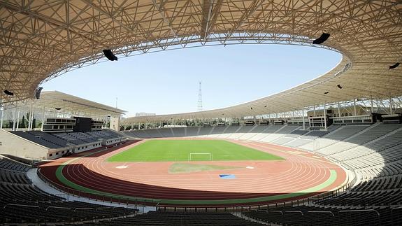 Estadio Tofik Bahramov de Bakú. 