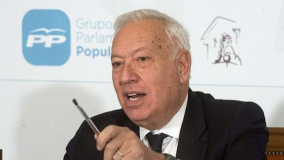 El ministro de Asuntos Exteriores, José Manuel García-Margallo. 