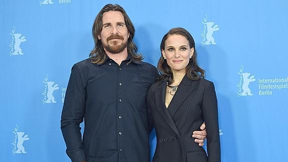 Christian Bale y Natalie Portman. 