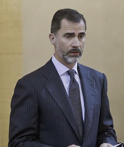 El rey Felipe VI . 