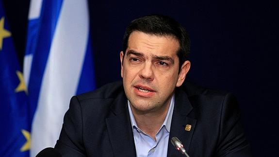 El primer ministro griego, Alexis Tsipras. 