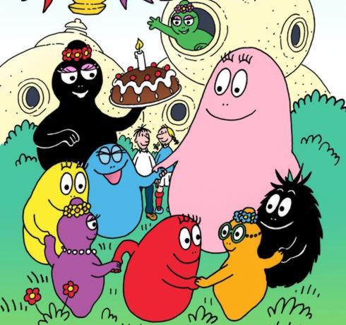 Imagen del cómic 'Barbapapá'.