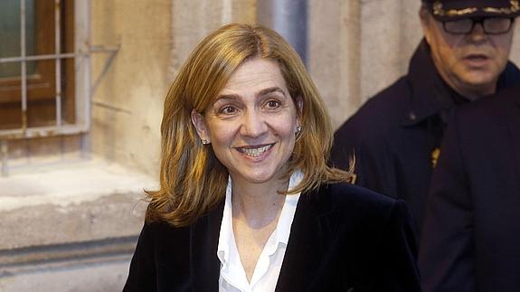 La Infanta Cristina, en una imagen de archivo. 