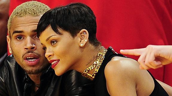 Chris Brown y Rihanna 