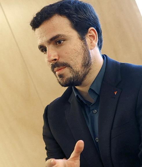 Alberto Garzón. 