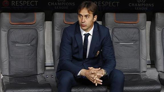 Julen Lopetegui, en un partido con el Oporto. 