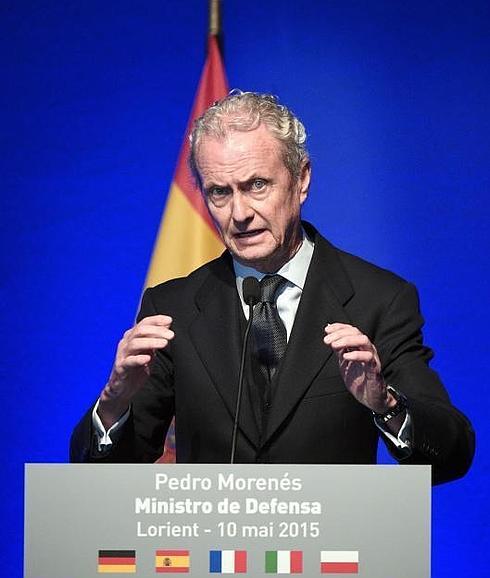 El ministro de Defensa, Pedro Morenés. 