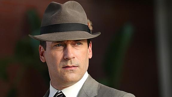 Jon Hamm, el encargado de poner rostro a Don Draper. 