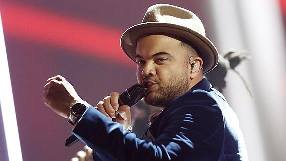 El representante australiano, Guy Sebastian, una de las grandes atracciones de la noche.