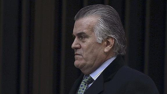 El extesorero del PP, Luis Bárcenas. 