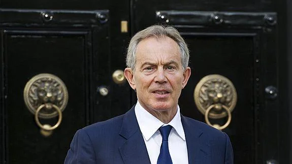 El exprimer ministro británico Tony Blair.