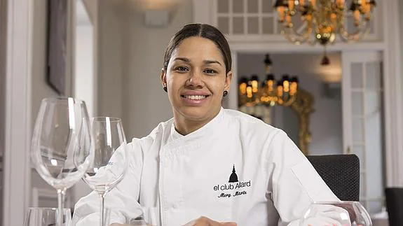 La chef dominicana María Marte.