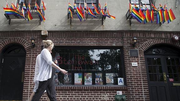 El bar Stonewall Inn de Nueva York, icono de la comunidad LGBT.