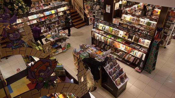 Una librería en Logroño.