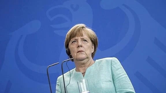 Angela Merkel.