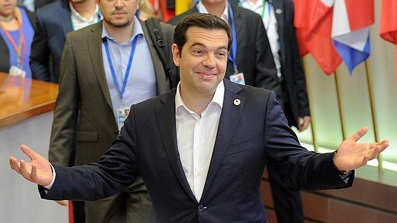 Alexis Tsipras. 