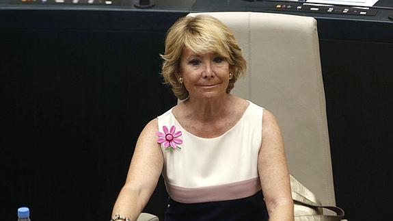 Esperanza Aguirre.