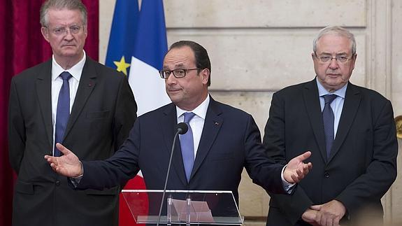 El presidente francés, François Hollande.