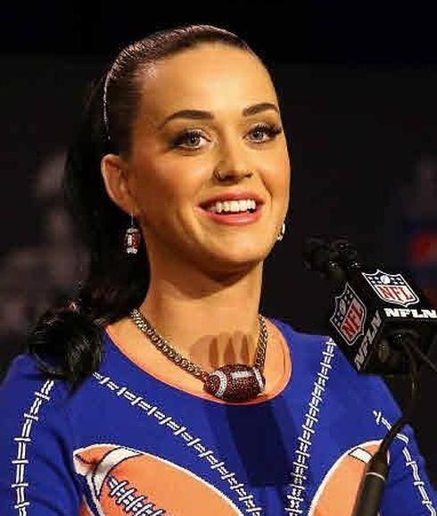 Katy Perry en la Super Bowl 2015.