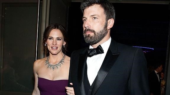 Los actores Ben Affleck y Jennifer Garner. 