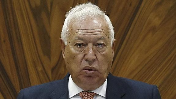 El ministro de Exteriores, José Manuel García-Margallo.