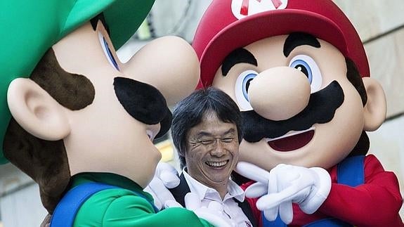 El japonés Shigeru Miyamoto, creador de Mario Bros.