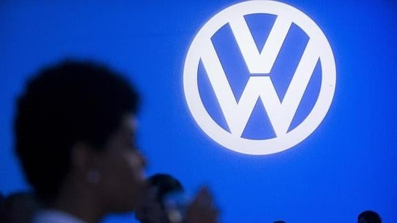 Logotipo de Volkswagen. 