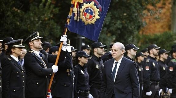 Fernández Díaz, en un acto celebrado hoy en el madrileño Parque de El Retiro.