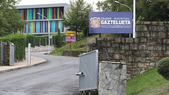 Exterior del Colegio Gaztelueta, en Vizcaya. 
