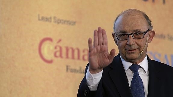 El ministro de Hacienda y Administraciones Públicas, Cristóbal Montoro.