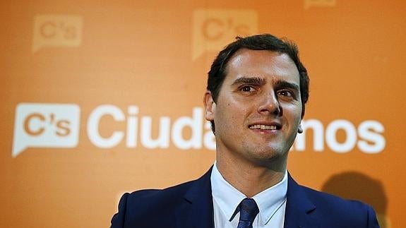 El presidente de Ciudadanos, Albert Rivera.